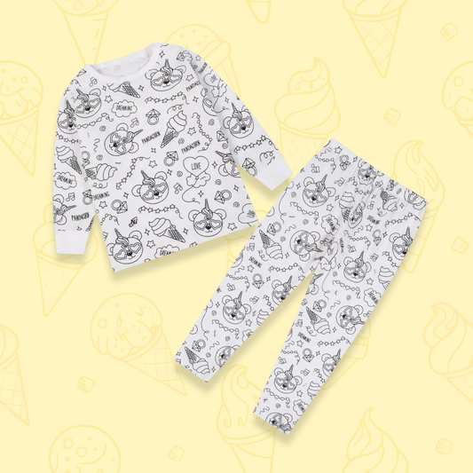 Sweet Treats Ice Cream Pajamas