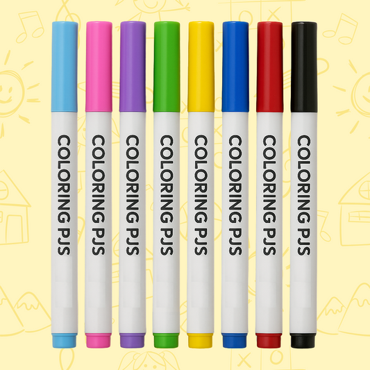 Coloring PJ’s™ Washable Fabric Markers